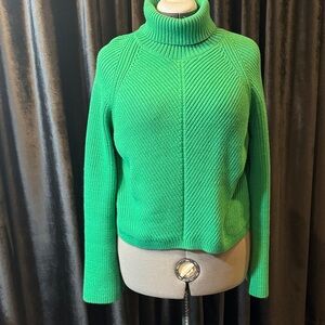 Anthropologie Kelly Green Sweater